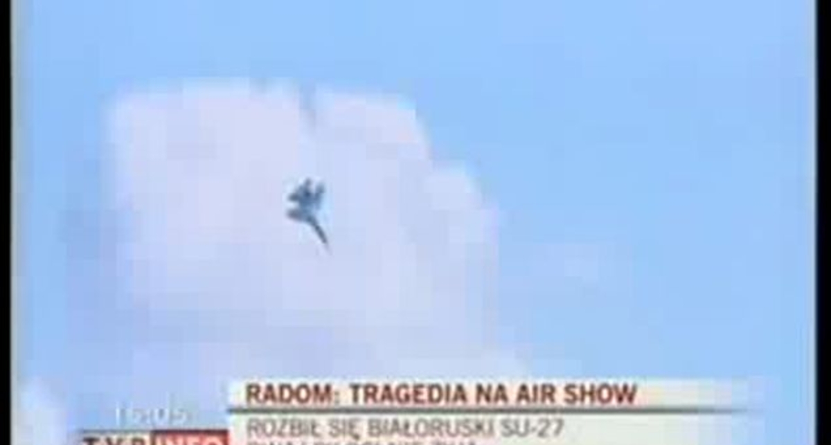 Авиакатастрофа СУ-27 в Польше