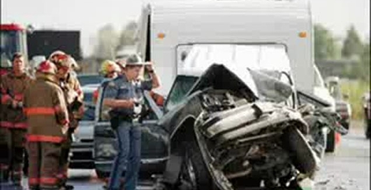 Подборка жутких аварий на дорогах