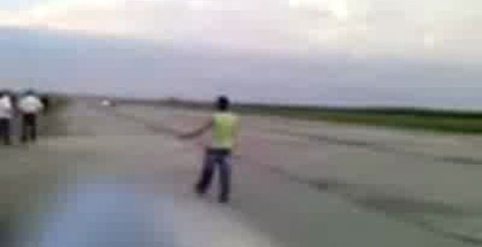 Самая жуткая авария на стритрейсинге