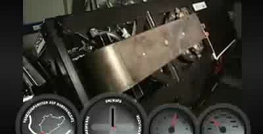 Тестирование двигателя Porshe