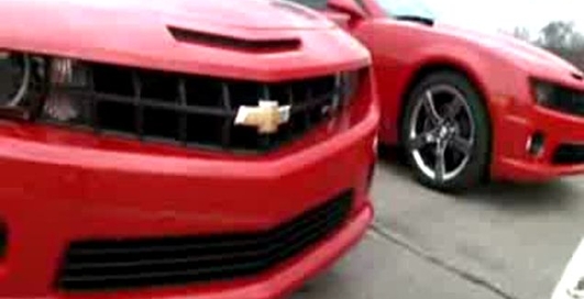 Сравнительный тест-драйв: Mustang and Camaro