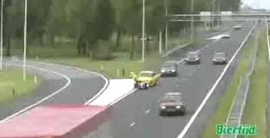 Страшная авария в Голландии