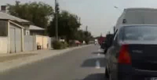 Очень сильно газонул