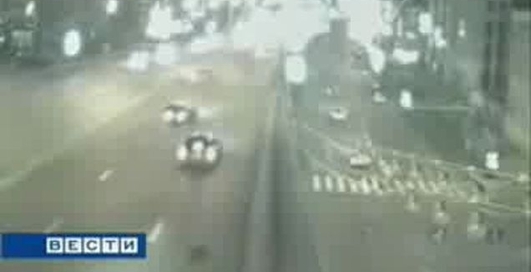 Аварии на дорогах Москвы