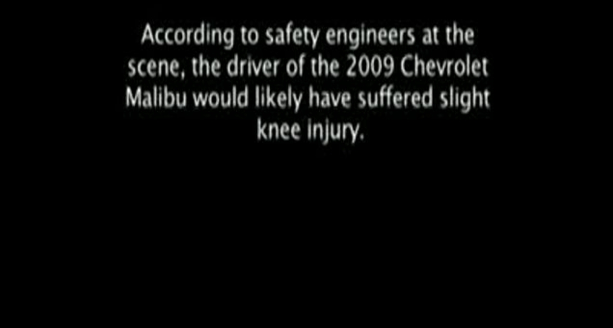 Юбилейный краш-тест (Chevrolet Malibu vs Chevrolet Bel Air)