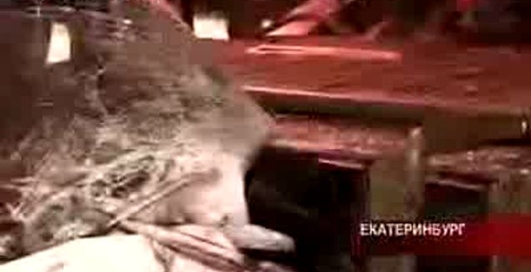 Авария БТР и джип