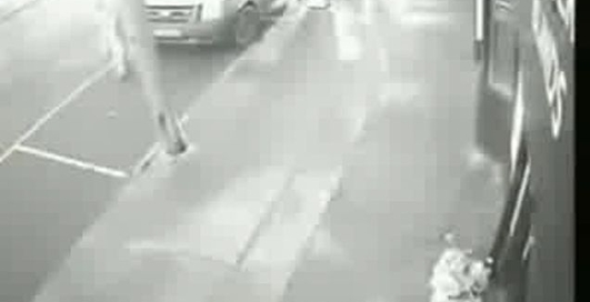 не разминулся со столбом