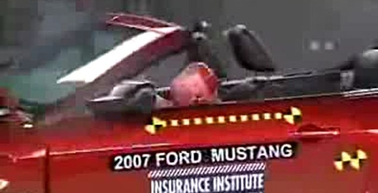Краш тест Ford Mustang