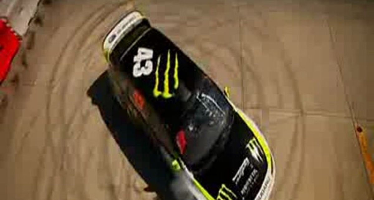 Top Gear - Ken Block at the air strip