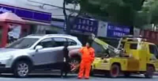 Эвакуация эвакуатора