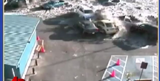 Цунами на парковке