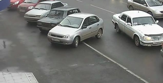 Авария с Автобусом в Перми(вторая камера)