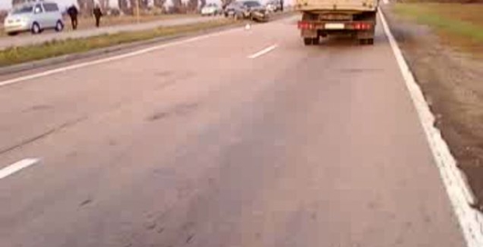 Авария под Луганском