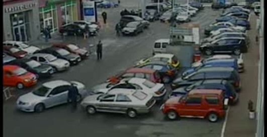 Неудачный угон автомобиля.