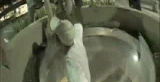 Парень на роликах чуть не погиб