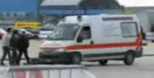 Авария при исполнении дрифта!!