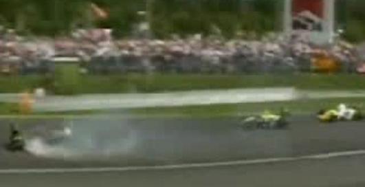 Аварии на гонках