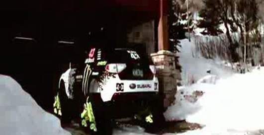 Гусеницы на автомобиле Кена Блока