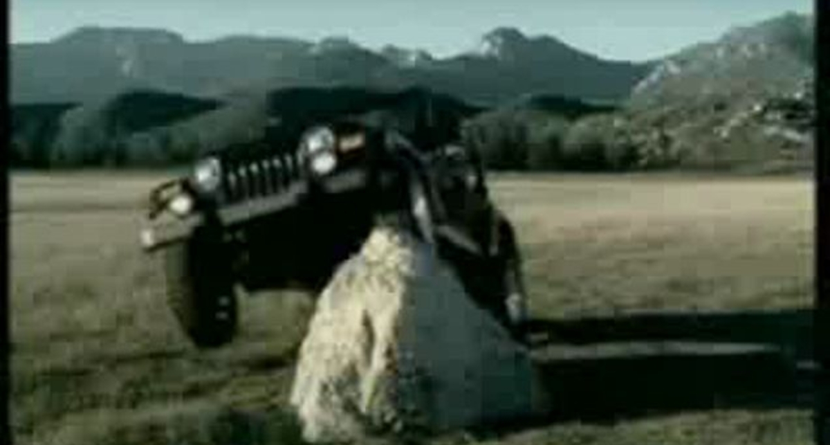 Парковка джипа Jeep