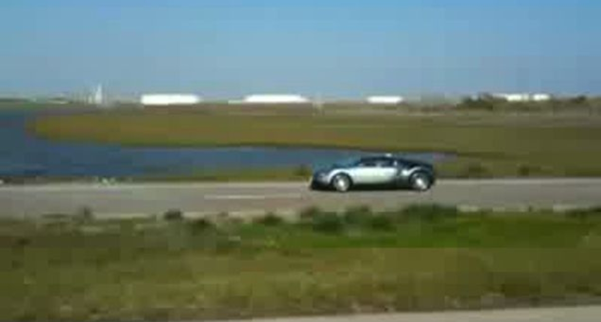 Как утопить Bugatti Veyron