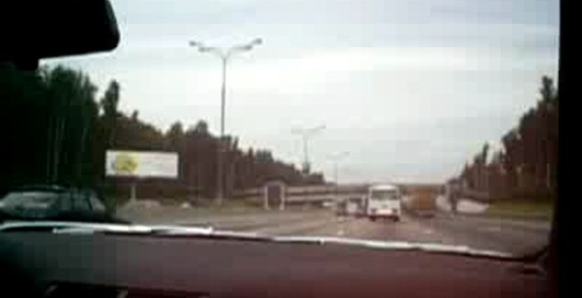 Лихачи на автомагистрали