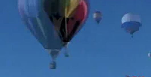 Мужик выпал с корзины воздушного шара