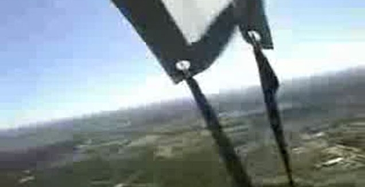 Запутались стропы парашютиста