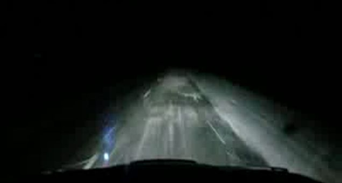 Из-за водителя грузовика чуть не случилась страшная авария