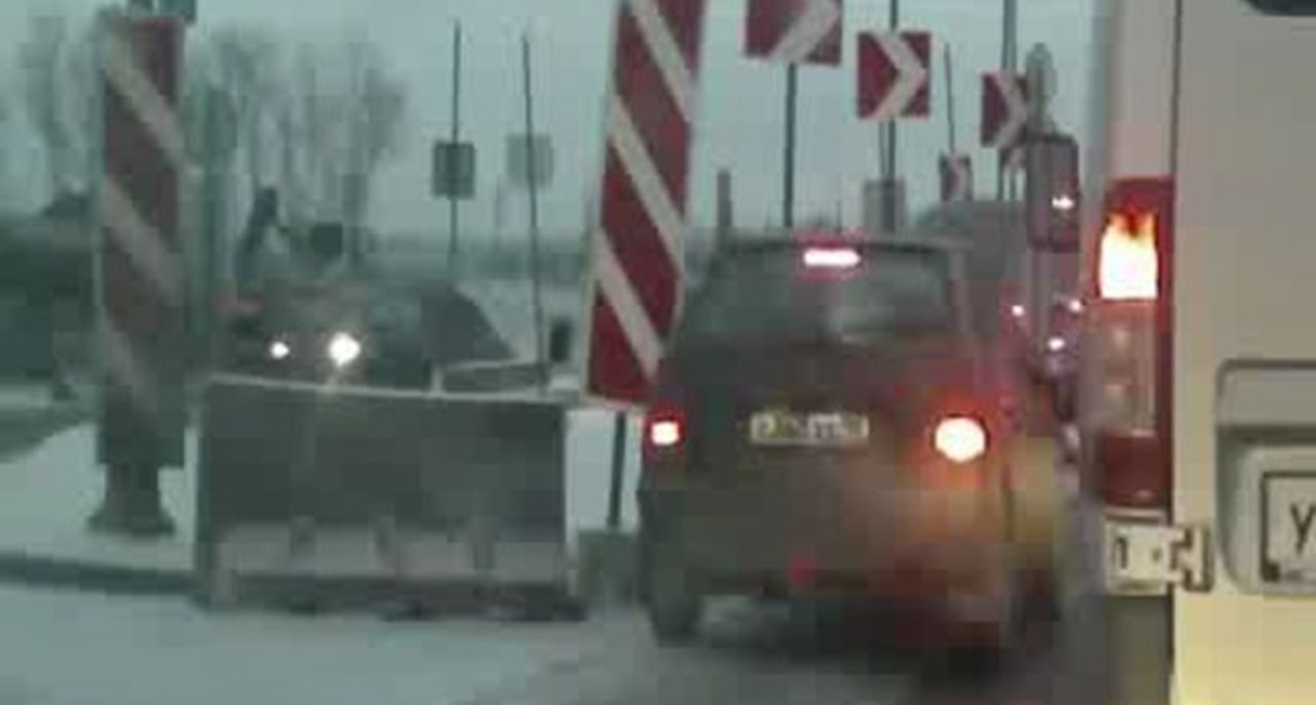 Случайная дорожная разборка