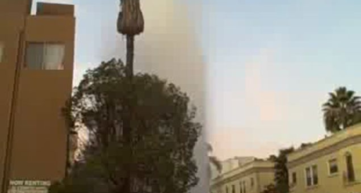 Не сбивайте пожарный гидрант!