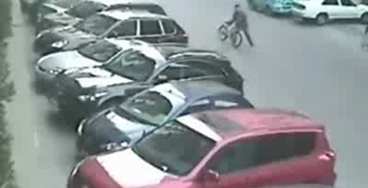 Злой китайский велосипедист (ржака)