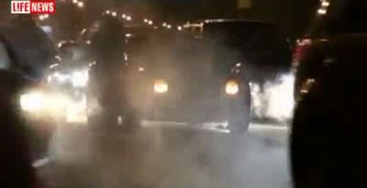 Майбах и Бентли не поделили дорогу