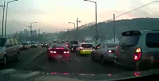 На ровном месте - авария