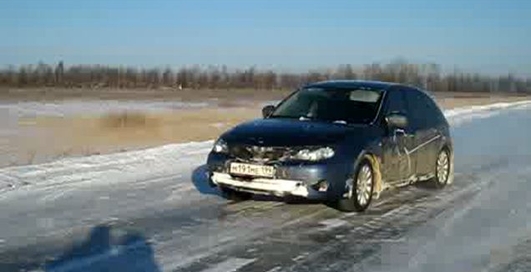 Полицейский разворот Impreza