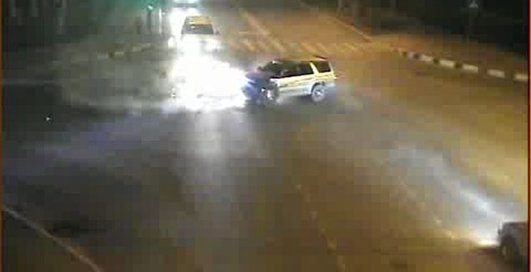 Вот так влепился