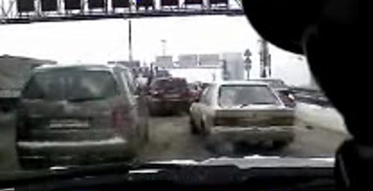 Снег VS Летняя резиная