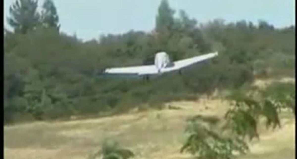 Падение самолета Beech Bonanza A36 сразу после взлета