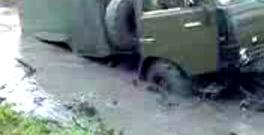 Камаз и грязь