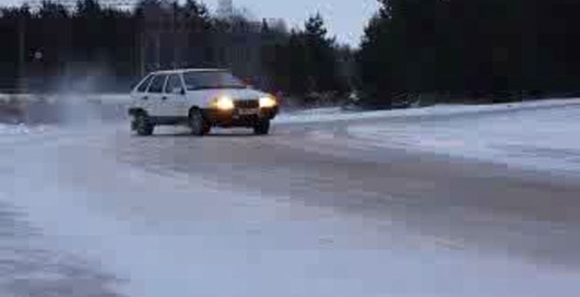 Занос ВАЗ-2109