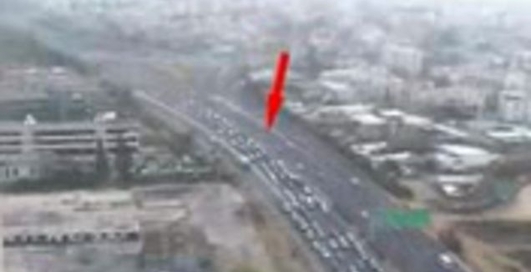 Оригинальный способ борьбы с пробками