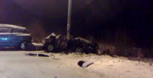 Авария на трассе