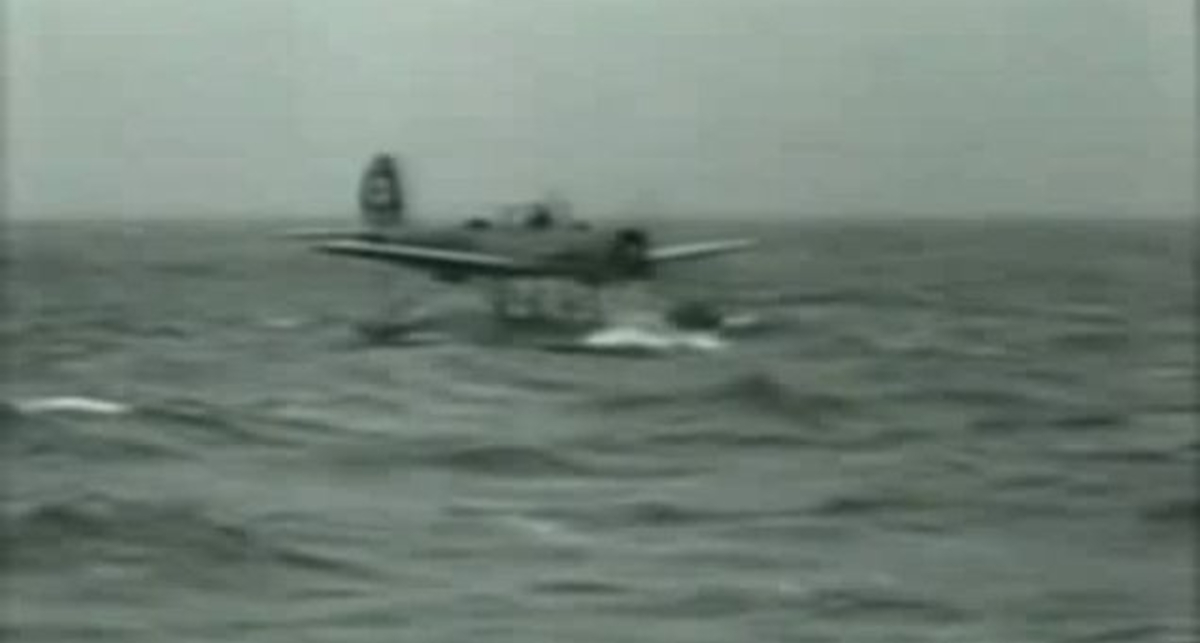 Авария самолета Arado Ar.196 (хроника)