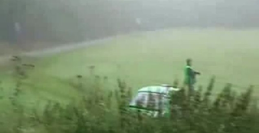 Успел увернуться