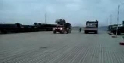 Сорвенование броневиков-грузовиков