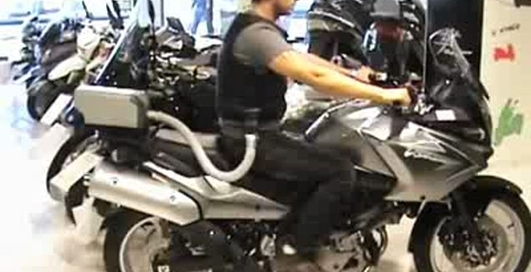 Первый в мире мотоциклетный климат контроль!