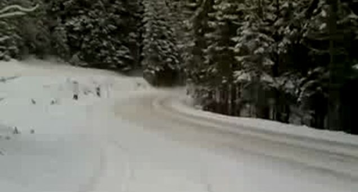 Человеческий дрифт на Subaru Impreza
