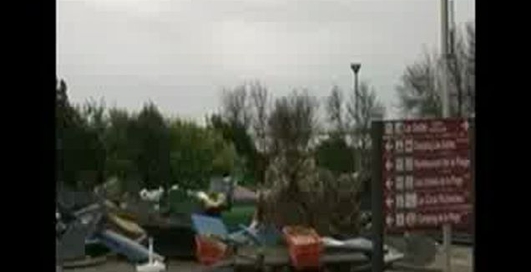 Ураган пронесся во Франции