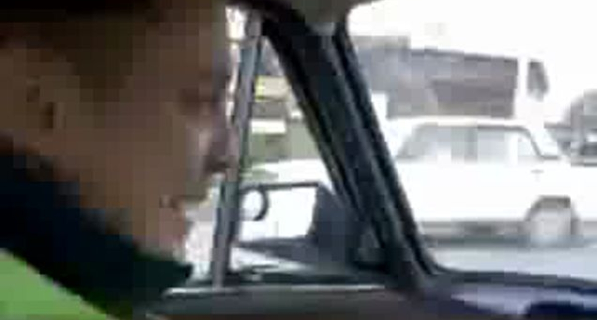 Настоящие ДПСники ездят без руля