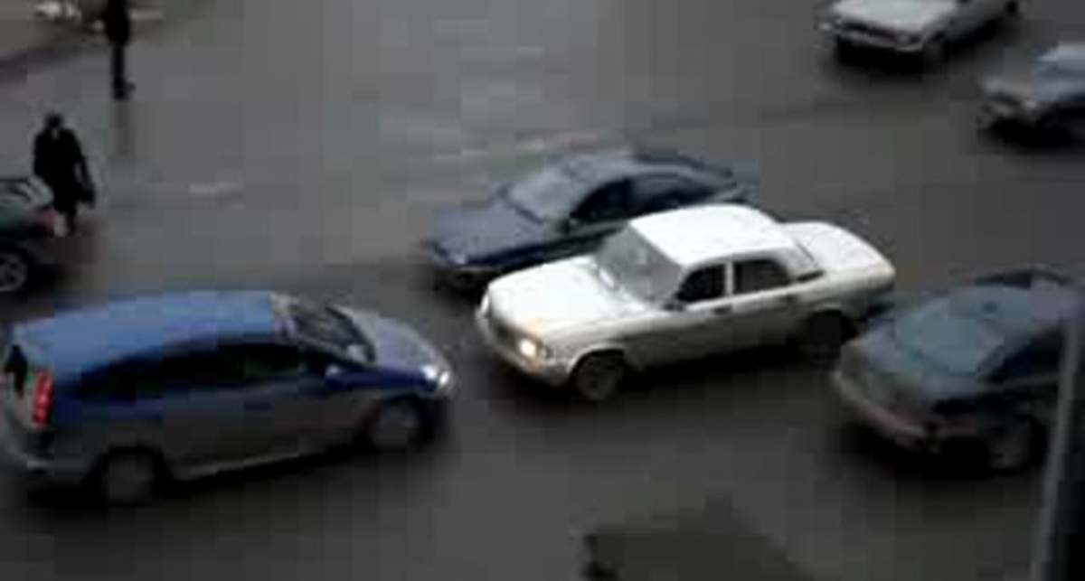 Странная авария!