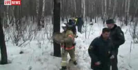 В Подмосковье разбился самолет Ту-204